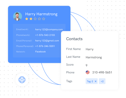 share contacts to crm