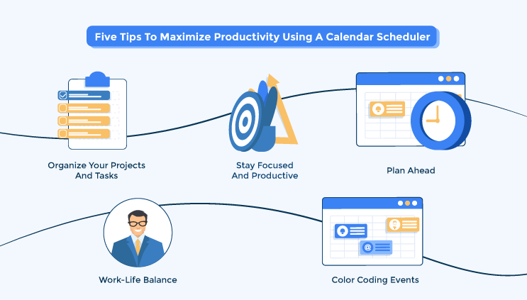 Five Tips to Maximize Productivity Using A Calendar Scheduler