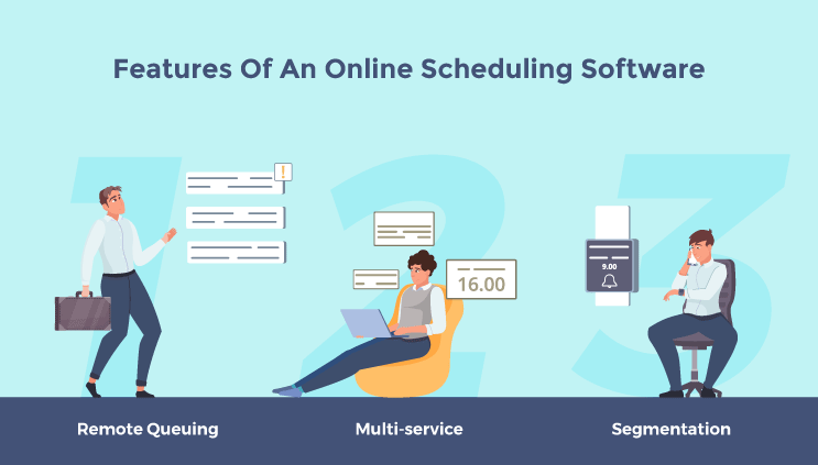 Online Scheduling features