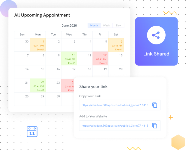 Calendar Sharing Share your calendar with clients