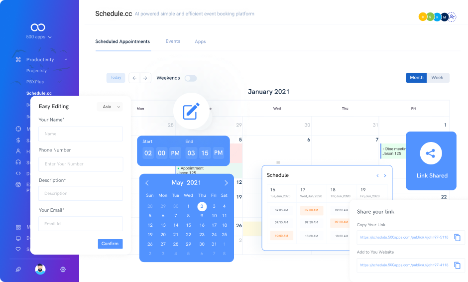 Calendar Sharing: Share your calendar with clients calendar-sharing-share-your-calendar-with-clients