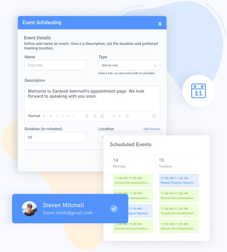 event scheduling software