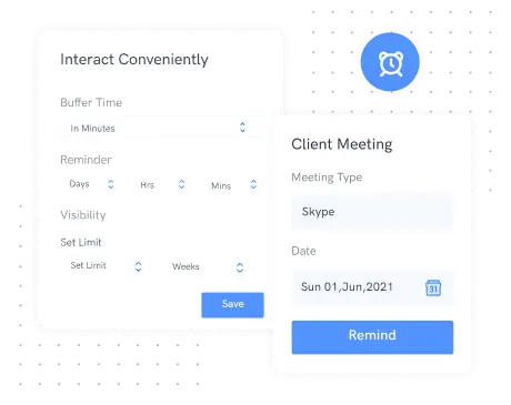 interact conveniently
