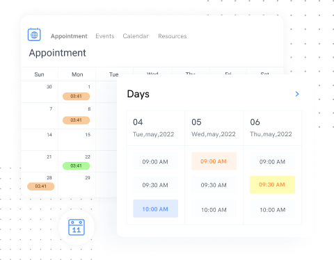 week-wise appointments